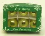 Box of Silver Christmas Decorations