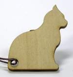 Cat Wood Cutting Board